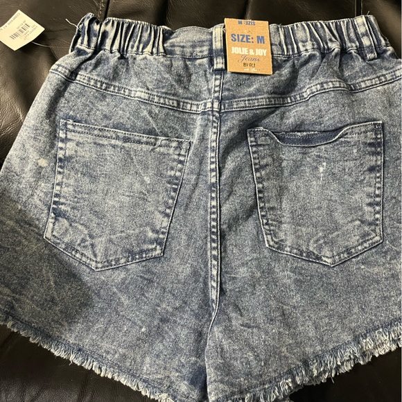 Junior Plus Denim Jean Shorts Size Medium - Picture 3 of 5